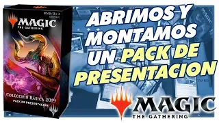 Aprende a construir tu Mazo Sellado con un Pack de Presentación de Magic 2019 (en español)