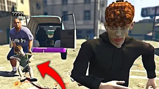 Stalker Takes LITTLE BROTHER In GTA 5 RP..