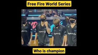 Who Is The Champion? 🤔 | Free Fire World Series 2022 😱 |#shorts #short #ffws #ffws2022