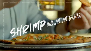 Pizza so good, it deserved it’s own word, Shrimpalicious.