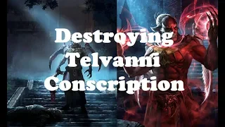 Utterly Destroying Telvanni Conscription | Elder Scrolls Legends