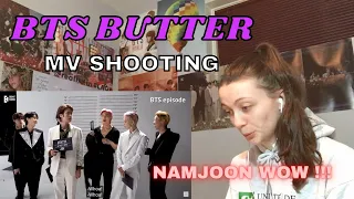 Reaction to [EPISODE] BTS (방탄소년단) 'Butter' MV Shooting Sketch