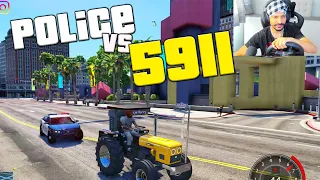 POLICE vs  5911  🛑 NEW PUNJABI GAMEPLAY x BrarTV