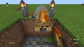 Minecraft tutorial Hängebrücke einfach