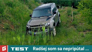 Land Rover DEFENDER 2020 First Edition - ENG SUB - offroad test - GARÁŽ TV