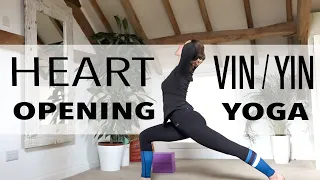 Heart Opening Vinyasa & Yin Yoga Fusion - All Levels Yoga Flow - YogaCandi
