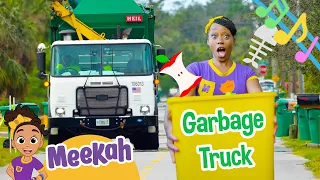 Brand New Meekah Garbage Truck Song! | Meekah Cars and Trucks Nursery Rhymes for the Family