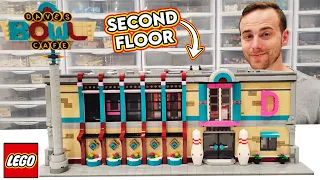 LEGO Bowling Alley SECOND FLOOR ARCADE & DINER Review & Placement