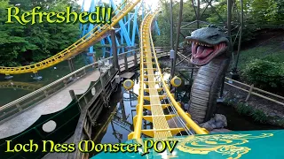 Loch Ness Monster | NEW 2024 POV | Busch Gardens Williamsburg