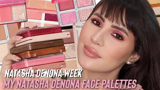 A ROUND UP OF ALL MY NATASHA DENONA FACE PALETTES: NATASHA DENONA WEEK DAY 3