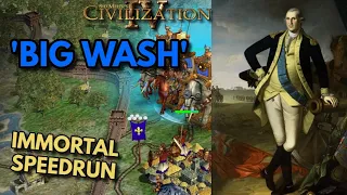 Immortal in Sub 2 Hours | Washington | Civilization IV