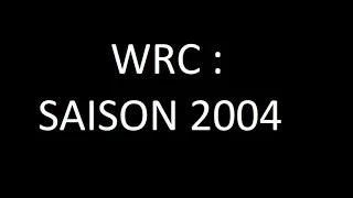 WRC Saison 2004