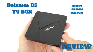Dolamee D5 Android TV Box REVIEW - RK3229, 1GB RAM, 8GB ROM - Under $30