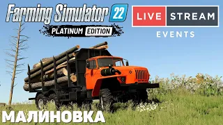 🔴 Farming Simulator 22: Малиновка - Новое поле 🔴