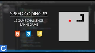 Speed Coding #3 | Snake Game | JavaScript Game Challenge | HTML, CSS, JavaScript