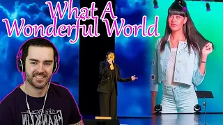 Diana Ankudinova Reaction ''What a Wonderful World'' LIVE (Диана Анкудинова)