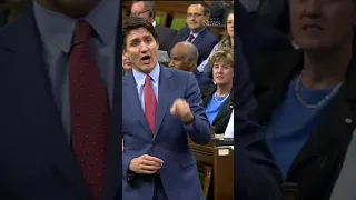 Trudeau slams Conservatives for wanting to "axe to facts"