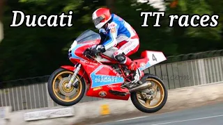 Ducati at The Isle of Man TT | Legendary Bikes & Riders (Hailwood, Rutter etc)