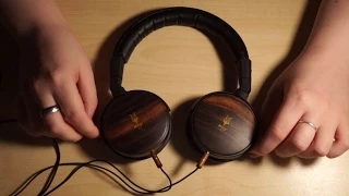 Binaural ASMR. Unboxing & Reviewing Meze Headphones (Ear-to-Ear Whispering, Tapping, Crinkles)
