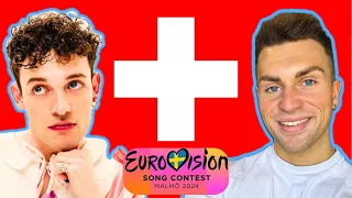 LET’S REACT TO SWITZERLAND’S ENTRY FOR EUROVISION 2024 | NEMO - THE CODE