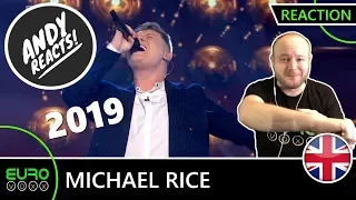 UNITED KINGDOM EUROVISION 2019 REACTION: Michael Rice - 'Bigger Than Us' | ANDY REACTS!