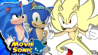 Movie Sonic and Modern Sonic React To Super Mario Vs Sonic The Hedgehog - Multiverse Wars!!!