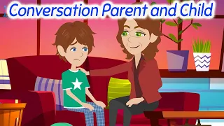 Conversation Between Parents and Child -  English Speaking Conversation Practice