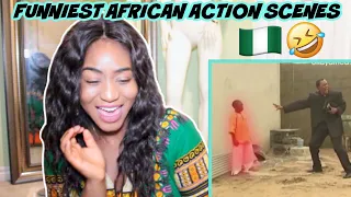 Funniest African Movie Action Scenes | REACTION