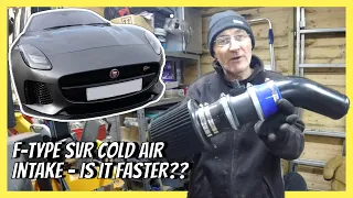 Does Adding Cold Air Intakes To My F Type SVR Increase Performance??