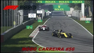 F1 2019 MODO CARREIRA #56 (ITÁLIA):O TOQUE DO DEVON MUDOU TODA HISTORIA DA CORRIDA