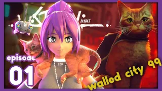 【Stray】⧱ Cats, Robots, and an Anime Girl ⧱ [01] Full Game Playthrough