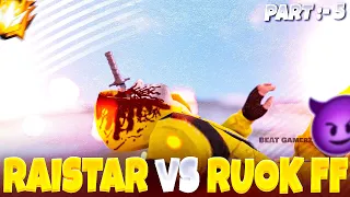 Raistar vs Ruok FF : Part 5 || Freefire Animation Story || Void Gamer #shorts