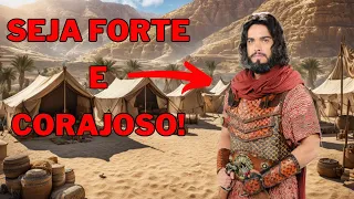 SEJA FORTE E CORAJOSO! Essa mensagem falará profundamente ao seu coração!