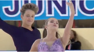 2016 ISU Junior Grand Prix - Saransk - Free Dance - Christina CARREIRA / Anthony PONOMARENKO USA