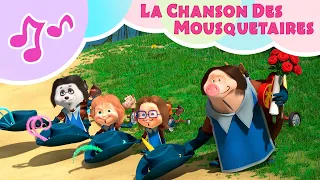 ⚔ La Chanson Des Mousquetaires 🐷🐼👧 TaDaBoom Français 🧸 Karaoké 🎤 Masha et Michka