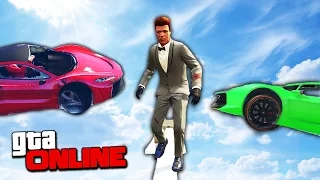 НИКТО НЕ ПРОЙДЕТ ПО ЭТОЙ САМОЙ УЗКОЙ И СМЕРТЕЛЬНОЙ ПЛАТФОРМE В GTA 5 ONLINE