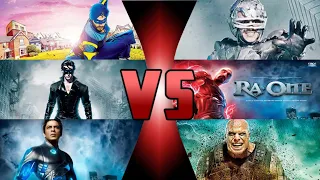 Krrish Vs Raone, Flying Jatt Vs Kaal & Gone Vs Raka / Indian Supervillains Vs Indian Superheroes