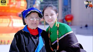 Tibetan dance "Long Distance" and "Hot Zhen Gesang"!