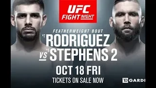 EA Sports UFC 3 Джереми Стивенс - Яир Родригес 2 (Jeremy Stephens - Yair Rodriguez 2)