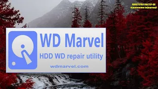 Як відновити працездатність жорсткого диска Western Digital через WDMarvel коли він повний труп