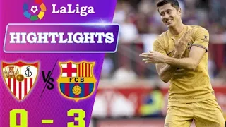 Sevilla vs Barcelona. 0:2 All goals and highlight extended.