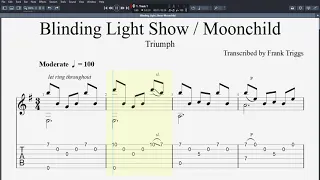 Blinding Light Show - Moonchild (GP7 TAB)