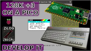 RPi Pico As A Sinclair ZX Spectrum 128K +3