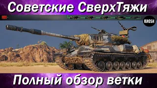 Советские "СверхТяжи"  -  Полный обзор ветки ИС-4