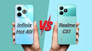 Infinix Hot 40i vs Realme C51