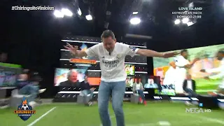 🕺 RONCERO baila una SAMBA en honor a VINICIUS