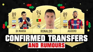 FIFA 22 | New Confirmed Transfers & Rumours! 😱🔥 ft. Ronaldo, Di Maria, Aguero... etc