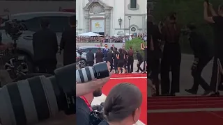 The Moment Harry Styles arrives - Olivia Wilde at Venice Film Festival