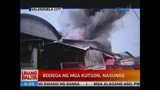 UB: Bodega ng mga kutson, nasunog