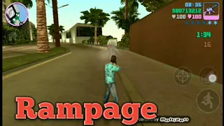 Gta Vice city (mobile) Rampage #21 completing